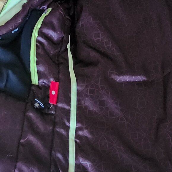 Spyder fur trimmed ski jacket size 8 - Picture 3 of 4